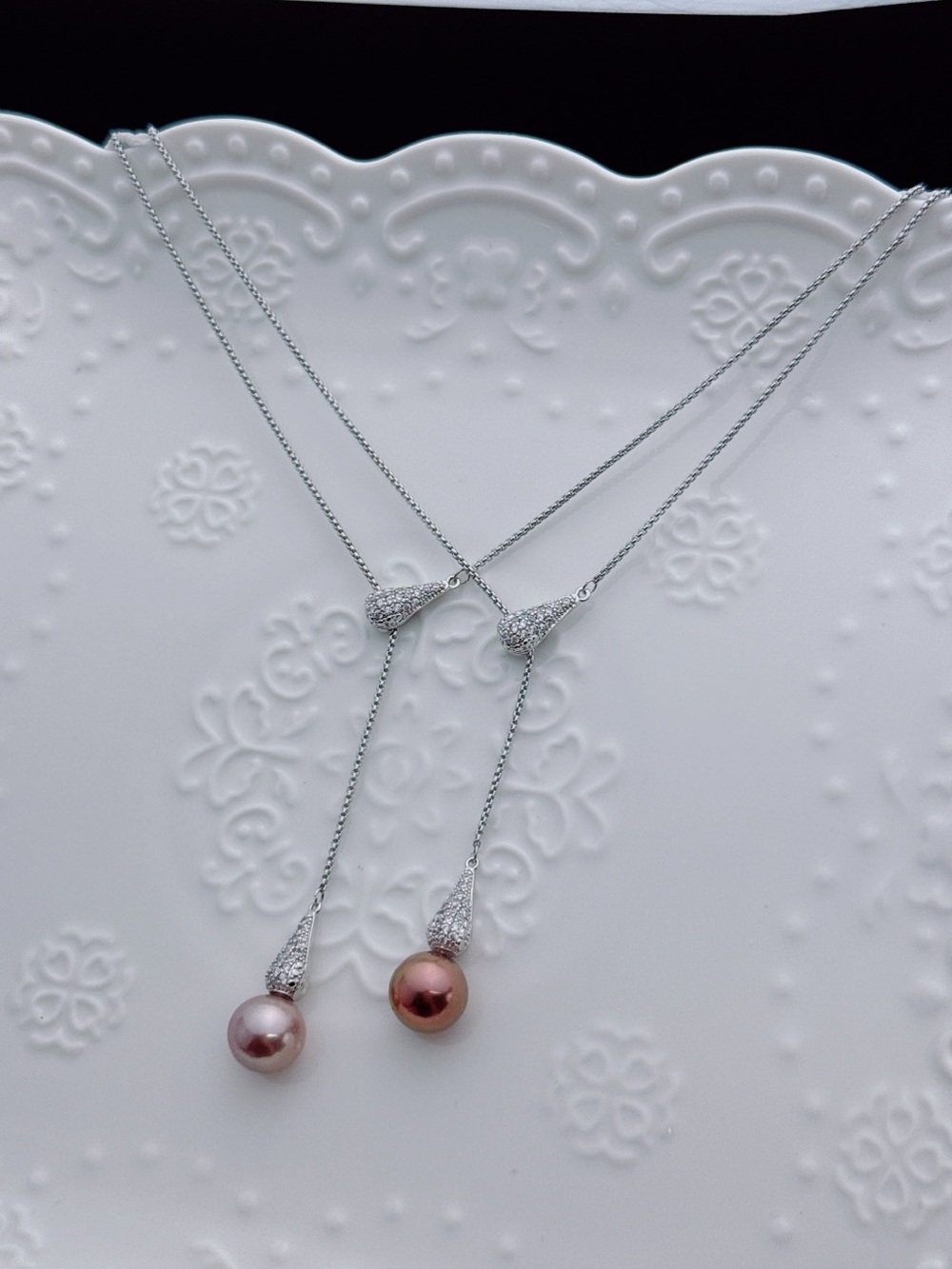High Quality 11-12mm Edison Freshwater Pearl Long Adjustable Necklace 28” 26X470 - Picture 3 of 9